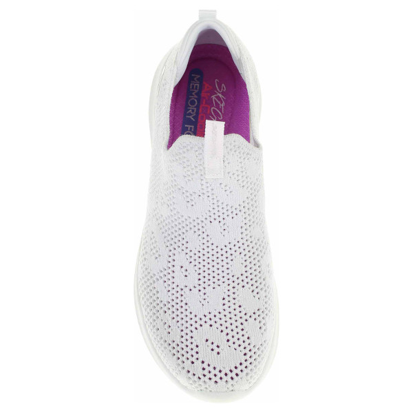 detail Skechers Ultra Flex - Fast Talker white-silver