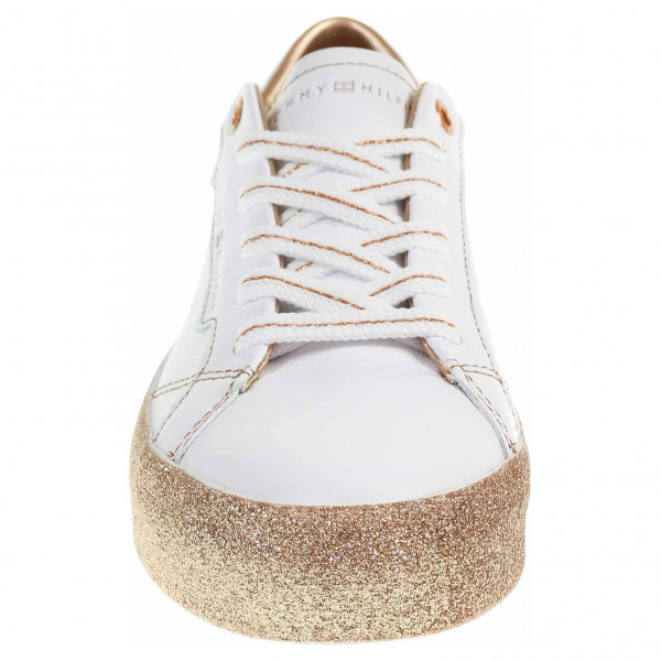 detail Dámska topánky Tommy Hilfiger FW0FW04849 0K6 white-gold