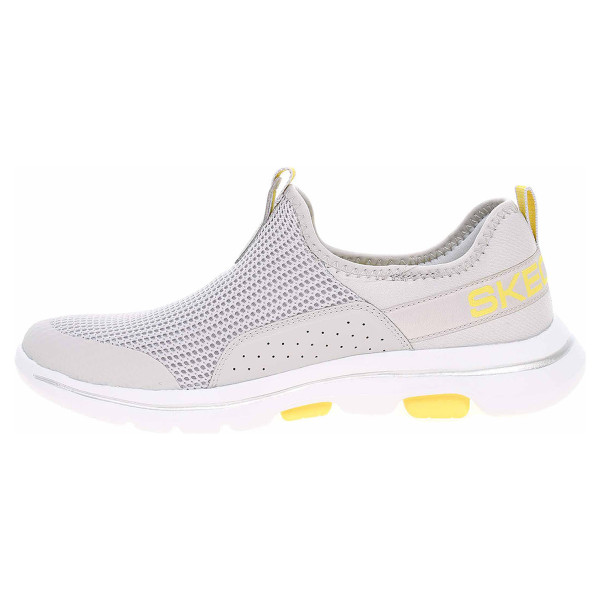 detail Skechers Go Walk 5 - Sovereign light grey-yellow