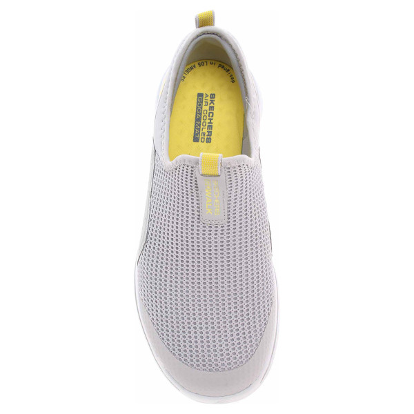 detail Skechers Go Walk 5 - Sovereign light grey-yellow