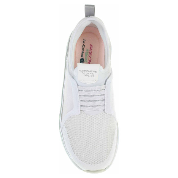 detail Skechers D´Lux Walker - Pillow Heaven white-silver