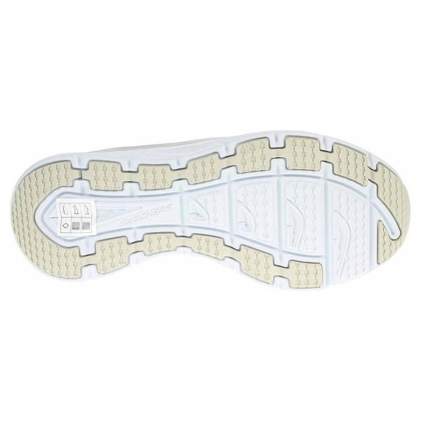 detail Skechers D´Lux Walker - Pillow Heaven white-silver