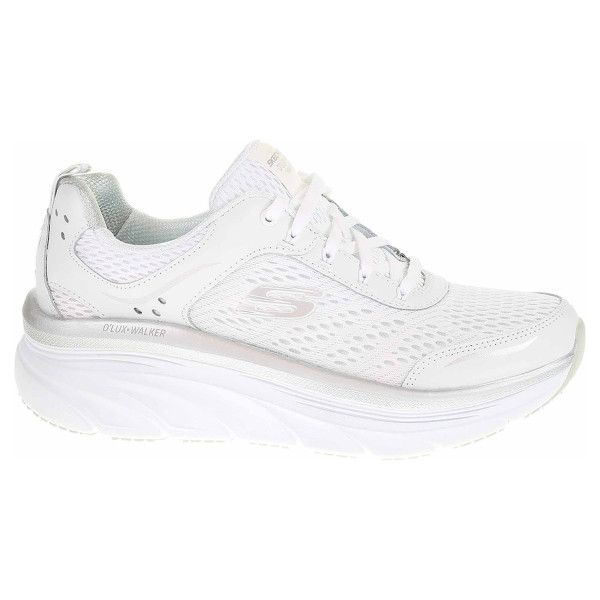 detail Skechers D´Lux Walker - Infinite Motion white-silver