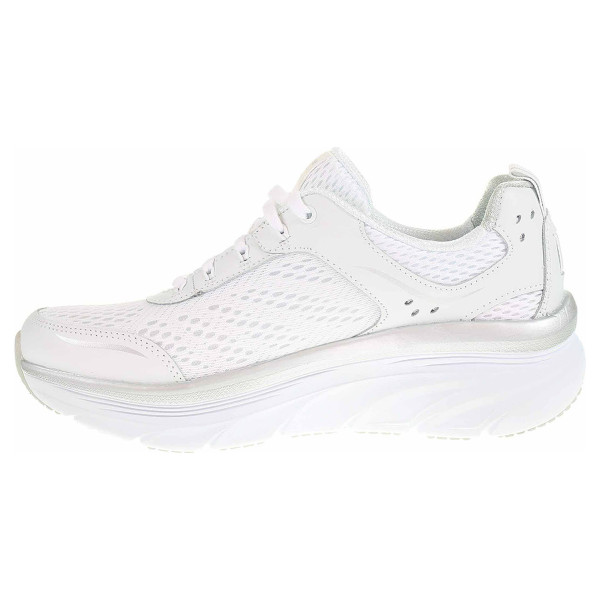 detail Skechers D´Lux Walker - Infinite Motion white-silver