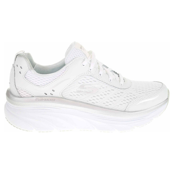 detail Skechers D´Lux Walker - Infinite Motion white-silver