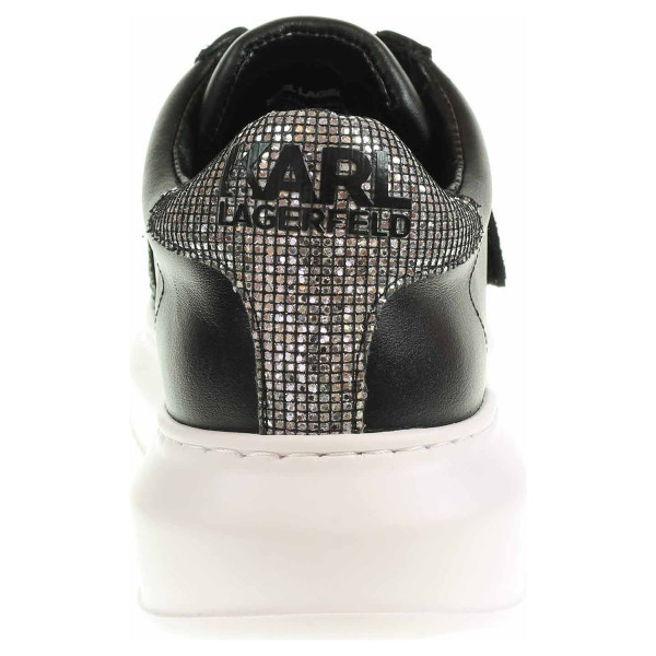 detail Dámska topánky Karl Lagerfeld KL62536 00S black lthr w-silver