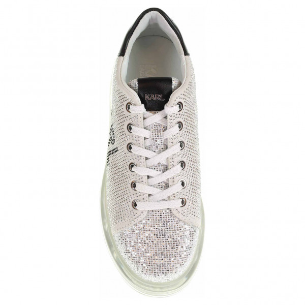 detail Dámska topánky Karl Lagerfeld KL62623 1SL silver tex.lthr