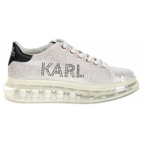 detail Dámska topánky Karl Lagerfeld KL62623 1SL silver tex.lthr