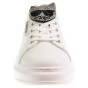 náhled Dámska topánky Karl Lagerfeld KL62576 01S white lthr w-silver