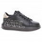 náhled Dámska topánky Karl Lagerfeld KL62511 00G black lthr-gold