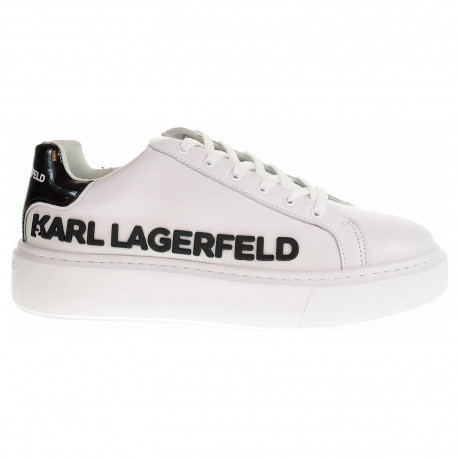 Dámska topánky Karl Lagerfeld KL62210 010 white lthr w-black