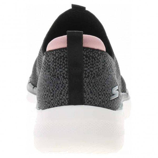 detail Skechers Go Walk 6 - Glimmering black-pink
