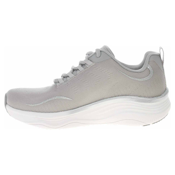 detail Skechers D´Lux Fitness - Pure Glam gray-silver