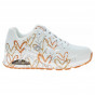 náhled Skechers Uno - Metallic Love white-gold