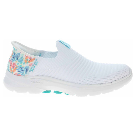 Skechers Go Walk 6 - Tropical Bay white-turquoise