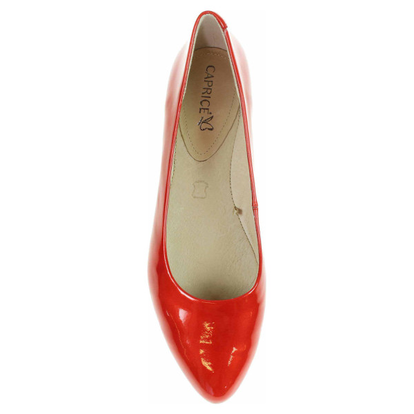 detail Dámske baleriny Caprice 9-22107-20 red patent