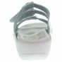 náhled Zdravotní pantofle bílé 3 páskové