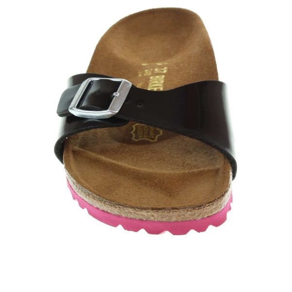 detail Birkenstock Madrid dámské pantofle 339243 černé