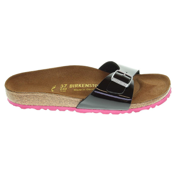 detail Birkenstock Madrid dámské pantofle 339243 černé