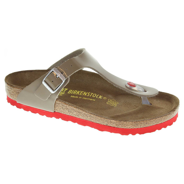 detail Dámske papuče Birkenstock Gizeh 745211 béžové