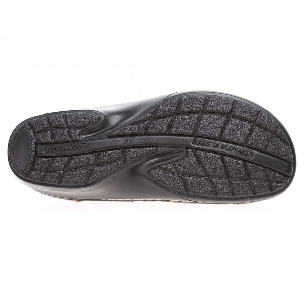 detail OrtoMed dámské pantofle 3715-012-P61 béžové