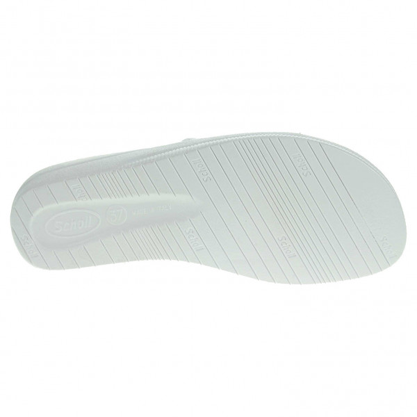 detail Scholl dámské pantofle F20054 1065 New Massage bílé