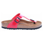 náhled Dámske papuče Birkenstock Gizeh 743191 tango red lack