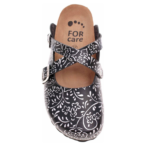 detail Dámske papuče Forcare 101004 černá-stříbrná