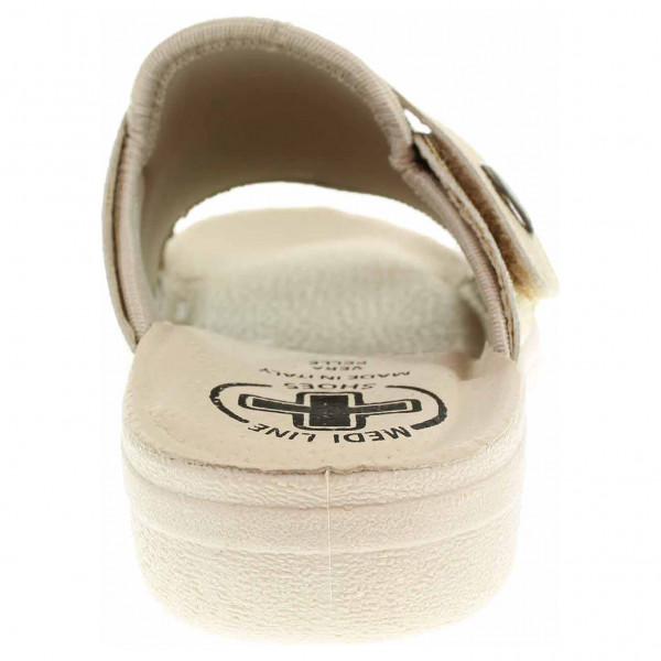 detail Dámske domáce papuče Medi Line 1416 beige