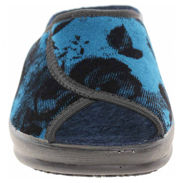 detail Dámske domáce papuče Rogallo 24278 modrá