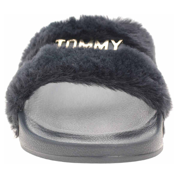 detail Dámske papuče Tommy Hilfiger FW0FW05152 DW5 desert sky