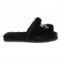 náhled Dámske domáce papuče Karl Lagerfeld KL49113 WF0 Black Synth Fur
