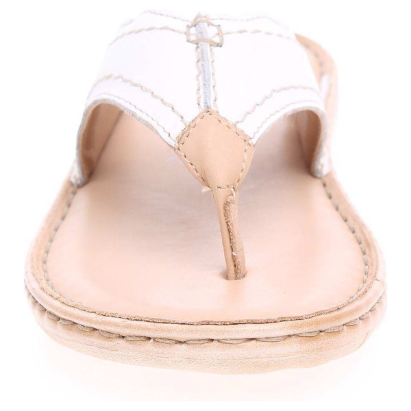 detail Tamaris dámské pantofle 1-27210-28 bílá-béžová