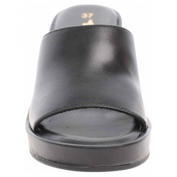 detail Dámske papuče Tamaris 1-27245-38 black leather