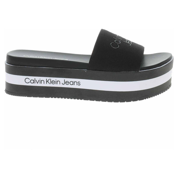 detail Dámske papuče Calvin Klein YW0YW00563 BDS black