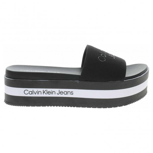 detail Dámske papuče Calvin Klein YW0YW00563 BDS black