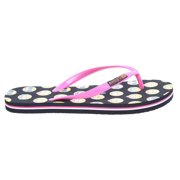 detail Gioseppo Motawa dámské plážové pantofle černá-růžová