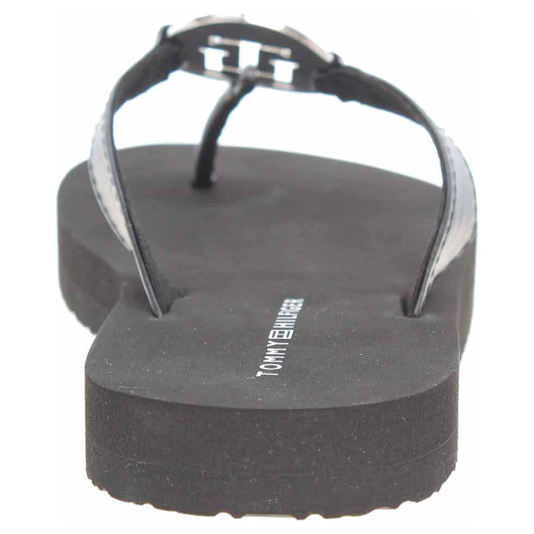 detail Tommy Hilfiger dámské plážové pantofle FW0FW02389 black