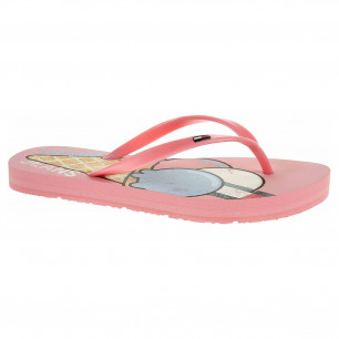 Dámske plážové papuče Tommy Hyilfiger EN0EN00467 669 geranium pink
