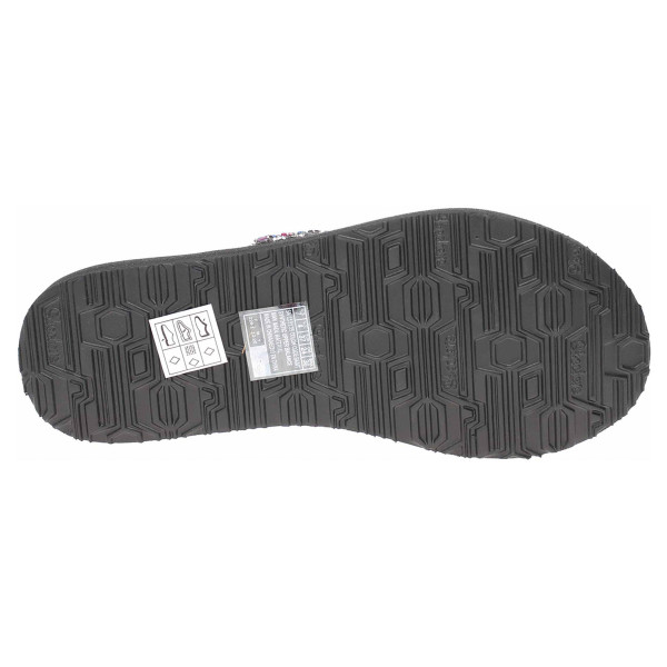 detail Skechers Meditation - Sweet Shine black-multi