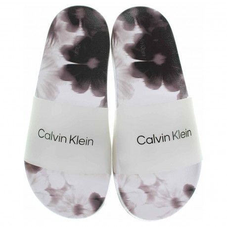 Dámske plážové papuče Calvin Klein W0HW00859 0K9 Rtw Print