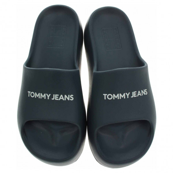 detail Tommy Hilfiger plažové papuče EN0EN02454 Dark Night Navy