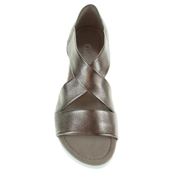 detail Dámske sandále Gabor 62.711.64 bronzové