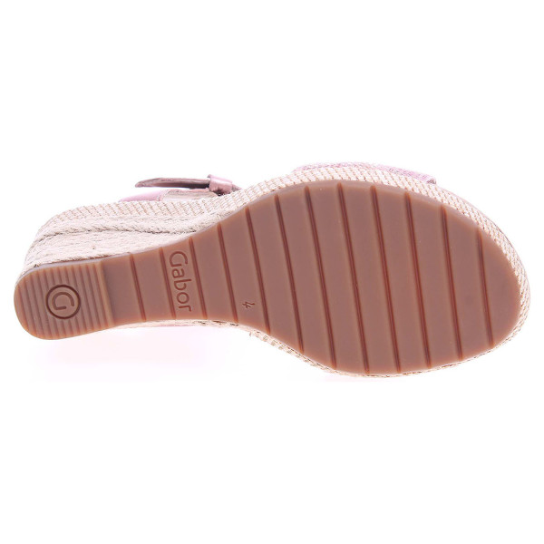 detail Dámské sandály Gabor 42.824.68 růžové