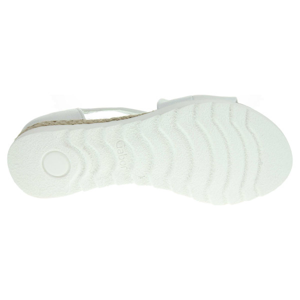 detail Gabor dámské sandály 62.711.50 bílé