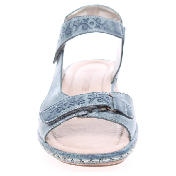 detail Remonte dámské sandály D2756-14 modré