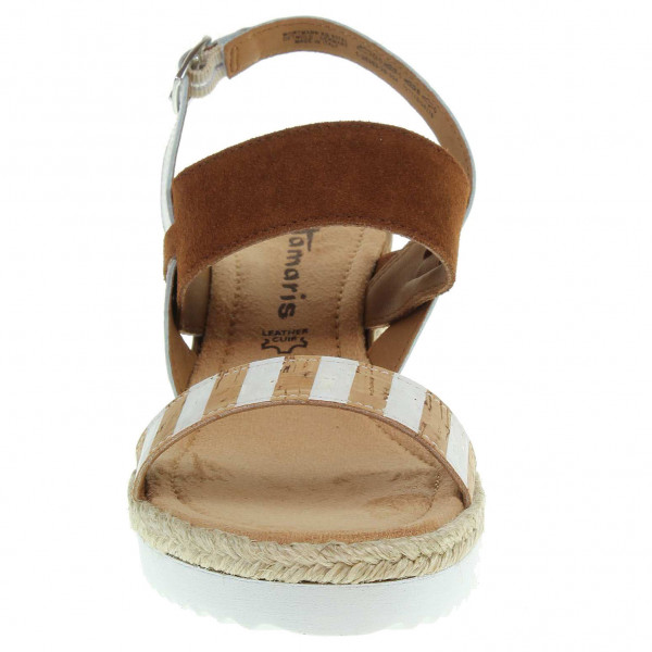 detail Dámske sandále Tamaris 1-28353-28 hnědá-bílá