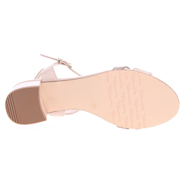 detail Tamaris dámské sandály 1-28220-38 béžové