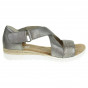 náhled Rieker dámské sandály 63085-91 stříbrné