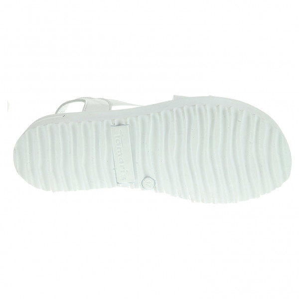 detail Dámské sandály Tamaris 1-28219-38 bílé